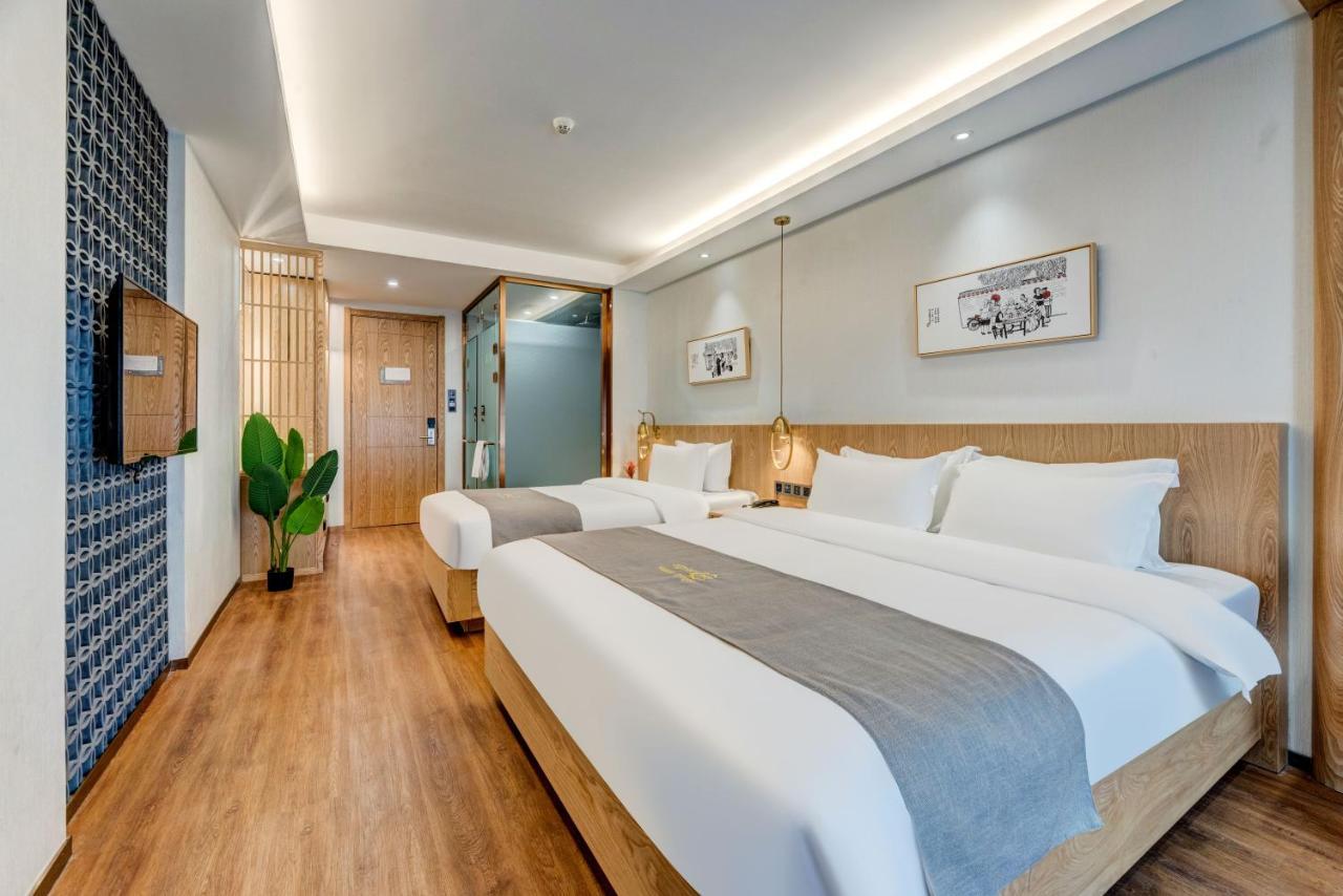 Happy Dragon City Culture Hotel -In The City Center With Ticket Service&Food Recommendation,Near Tian'Anmen Forbidden City,Wangfujing Walking Street,Easy To Get Any Tour Sights In בייג'ינג מראה חיצוני תמונה